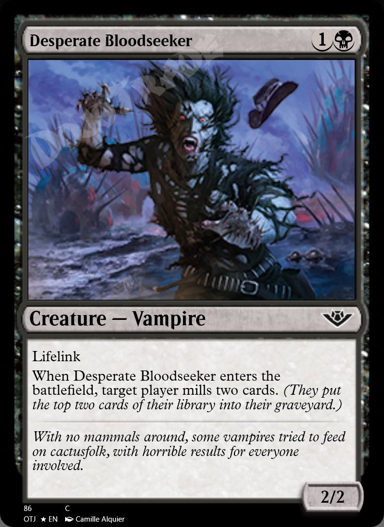 Desperate Bloodseeker FOIL