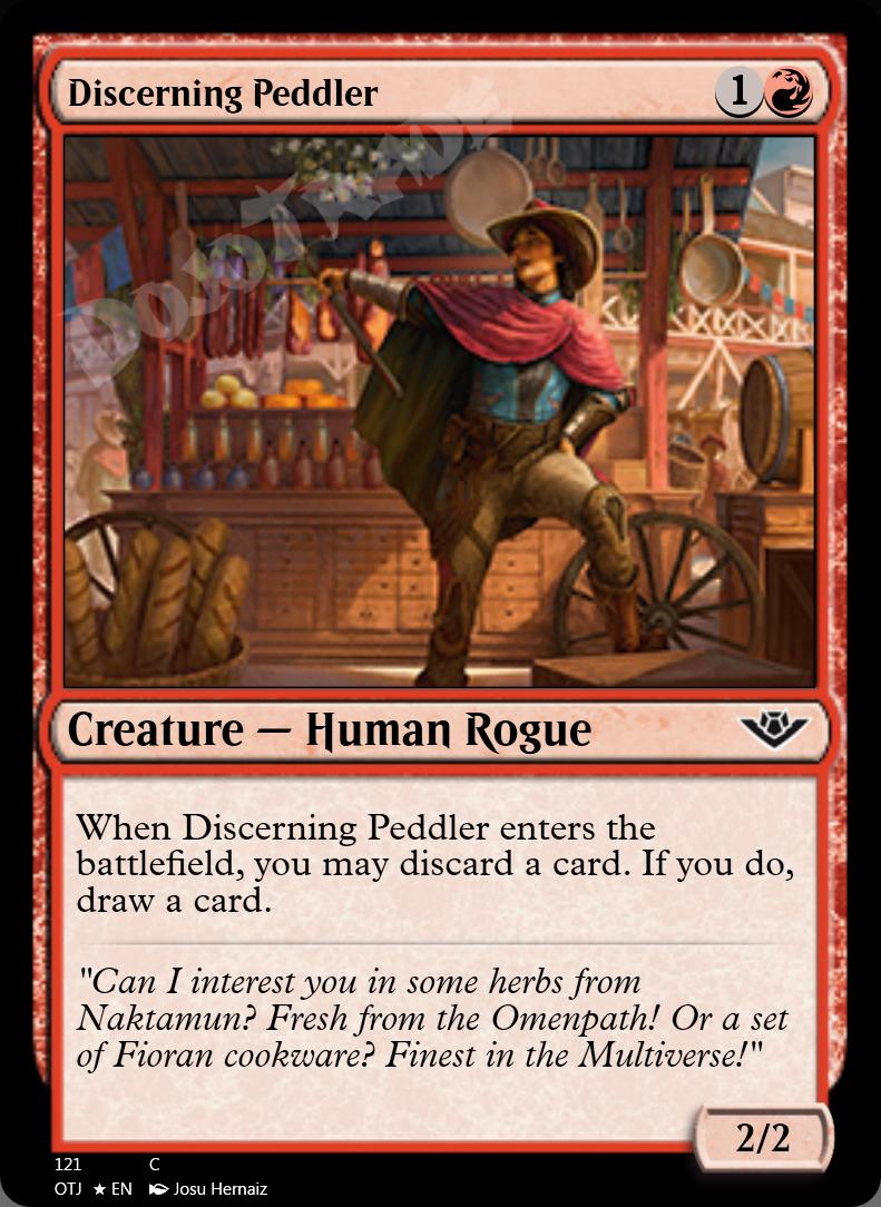 Discerning Peddler FOIL