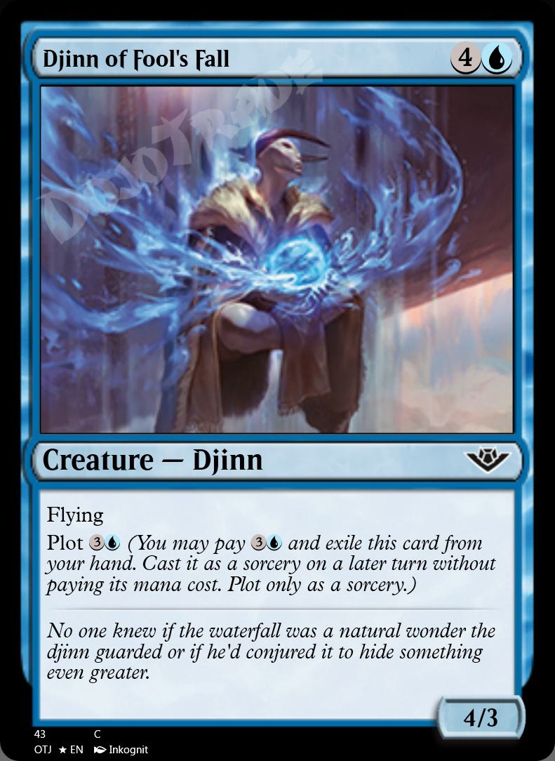 Djinn of Fool's Fall FOIL