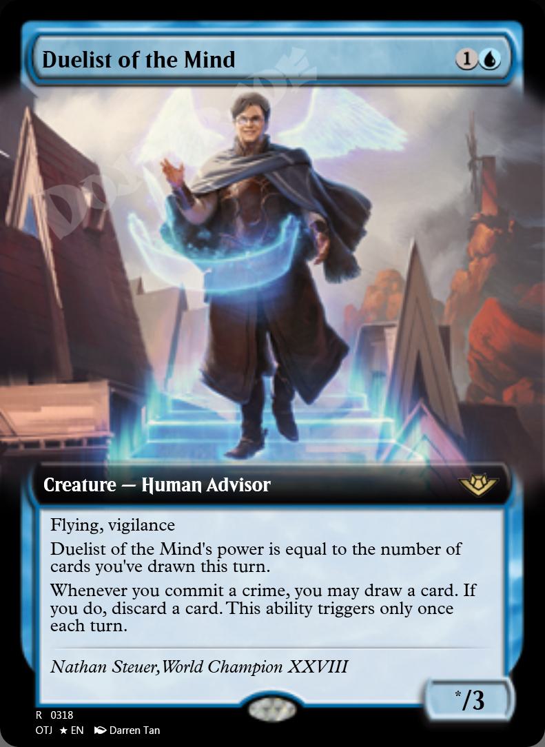 Duelist of the Mind (Extended Art) FOIL