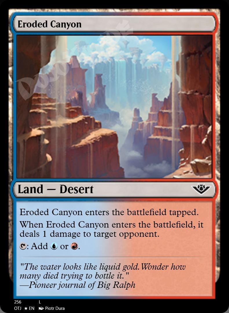 Eroded Canyon FOIL