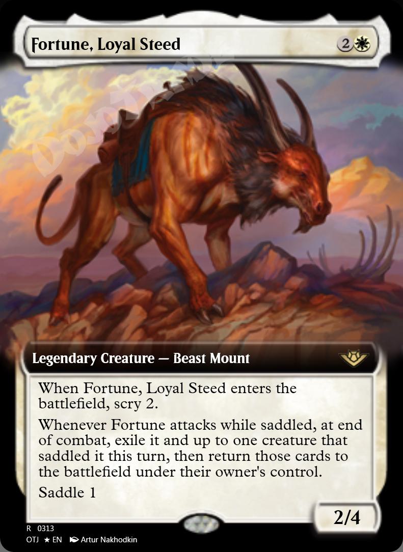 Fortune, Loyal Steed (Extended Art) FOIL