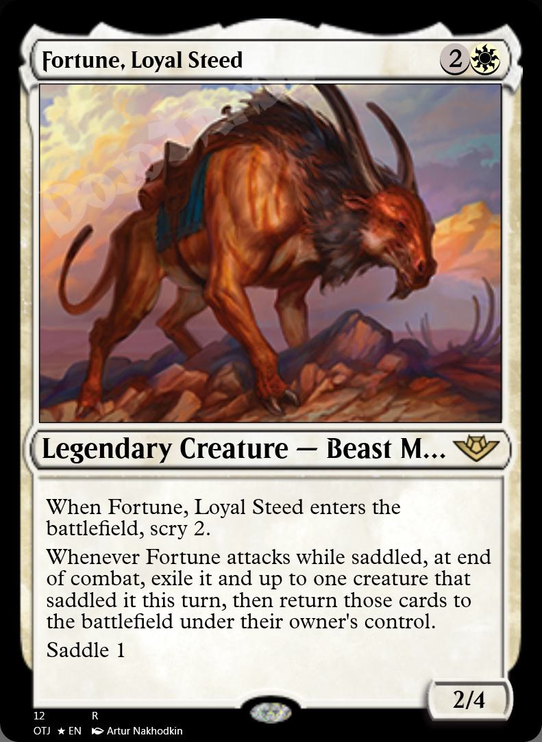 Fortune, Loyal Steed FOIL