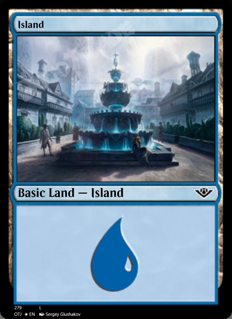 Island (#279) FOIL