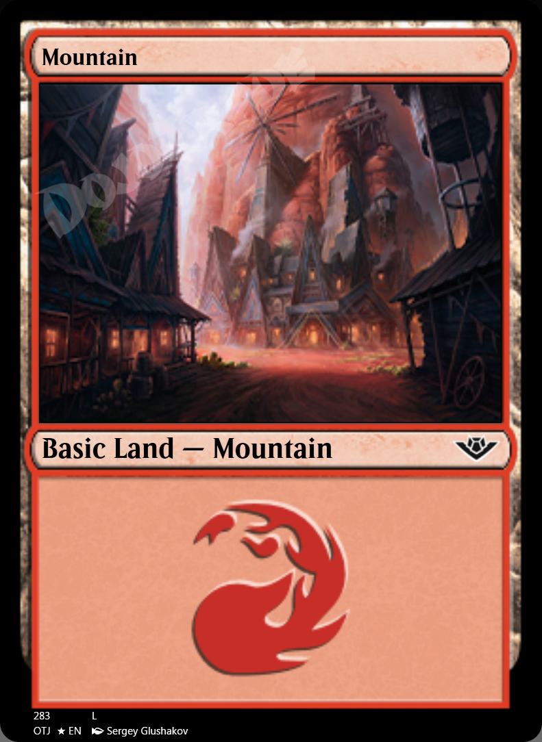 Mountain (#283) FOIL