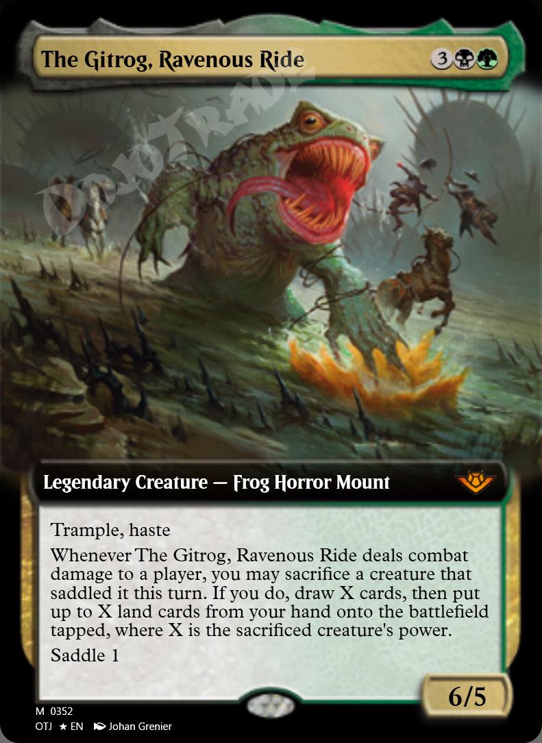 The Gitrog, Ravenous Ride (Extended Art) FOIL