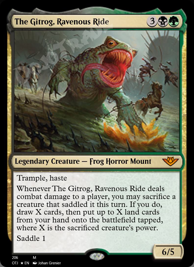 The Gitrog, Ravenous Ride FOIL