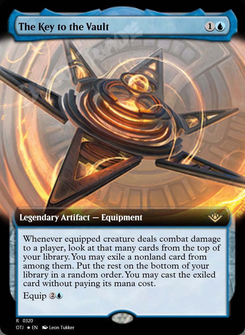 The Key to the Vault (Extended Art) FOIL