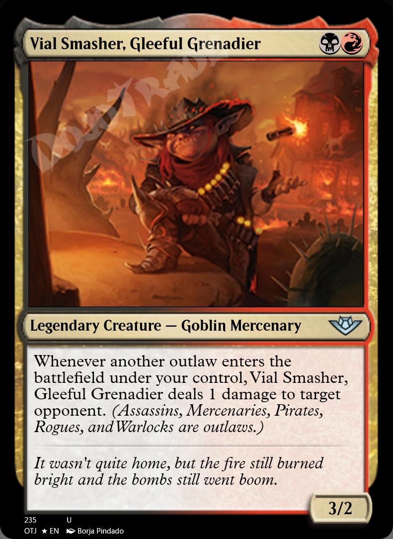 Vial Smasher, Gleeful Grenadier FOIL