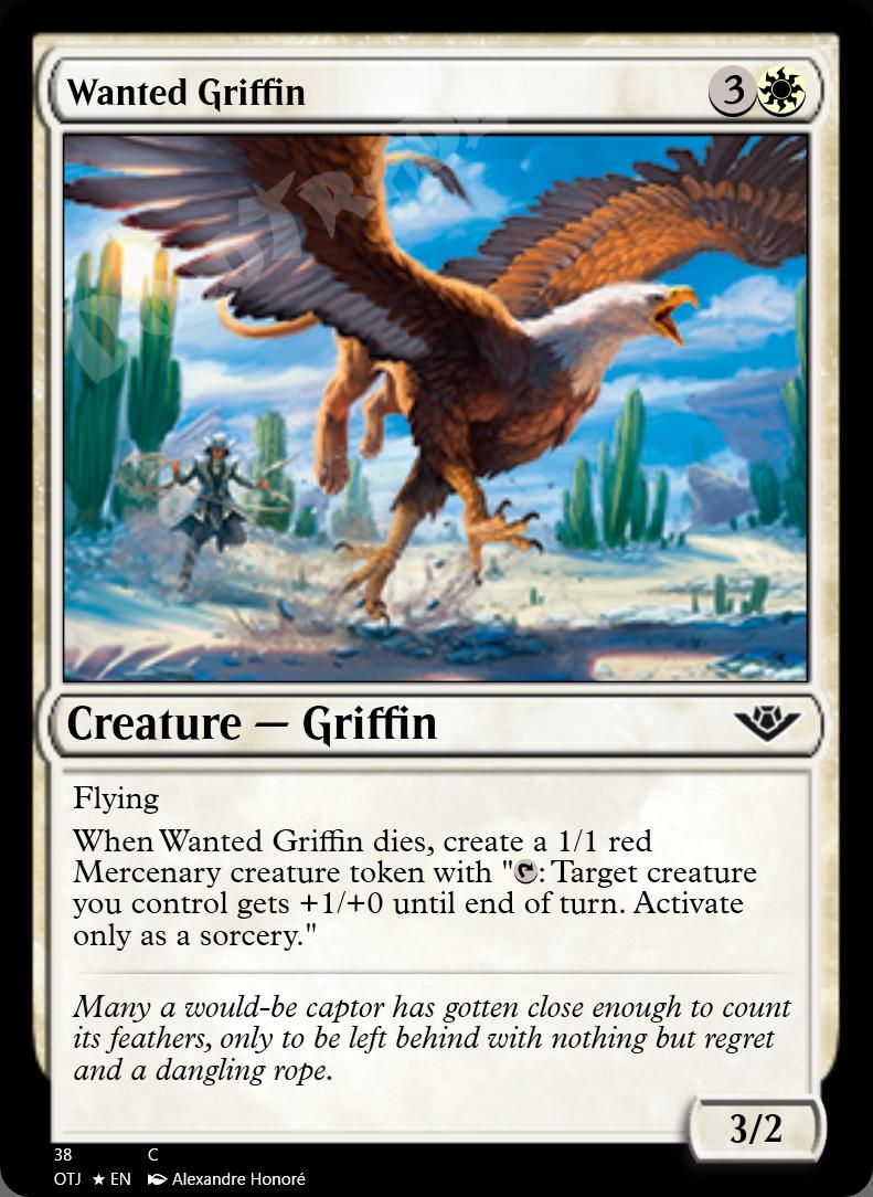 Wanted Griffin FOIL