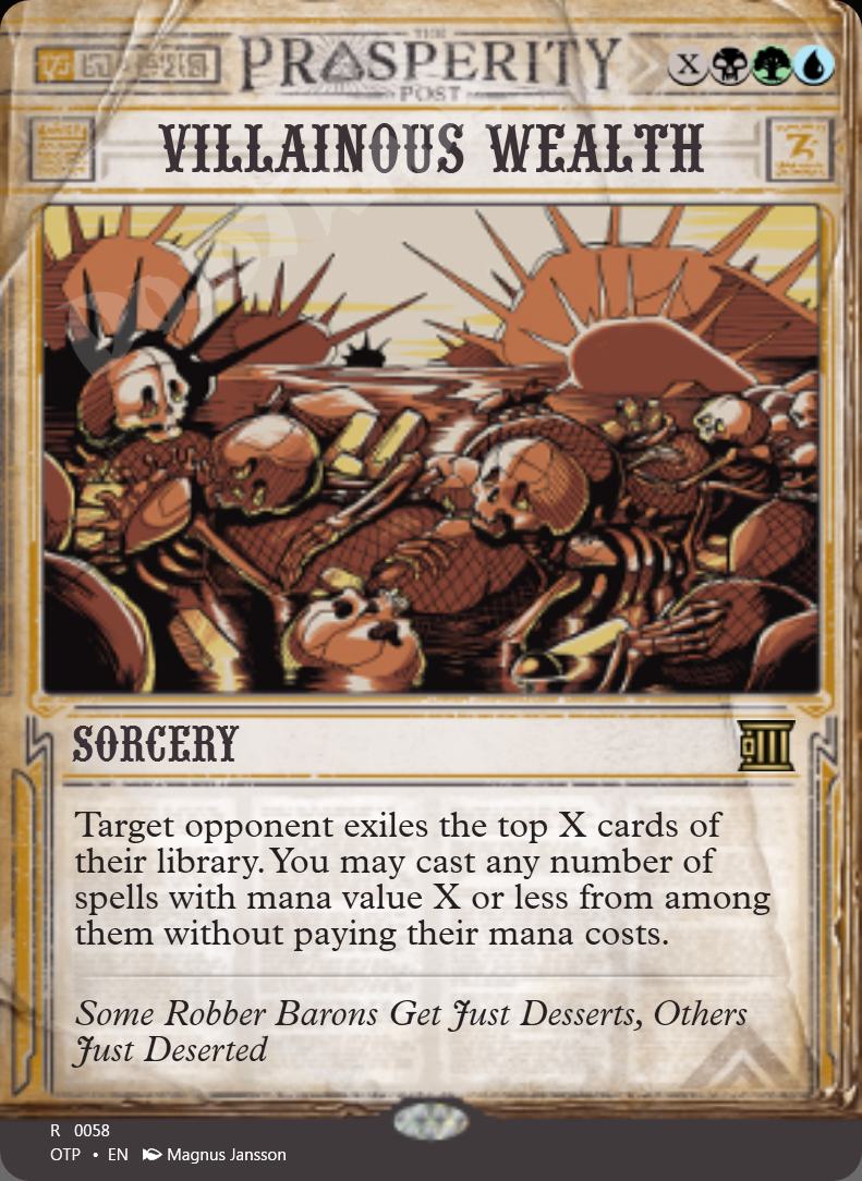 Villainous Wealth FOIL