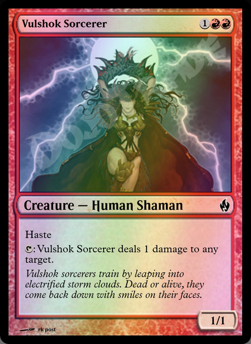 Vulshok Sorcerer FOIL