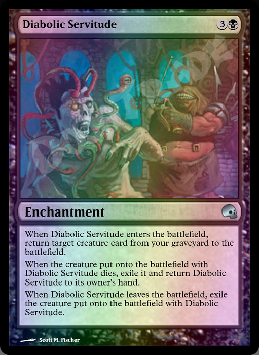 Diabolic Servitude FOIL