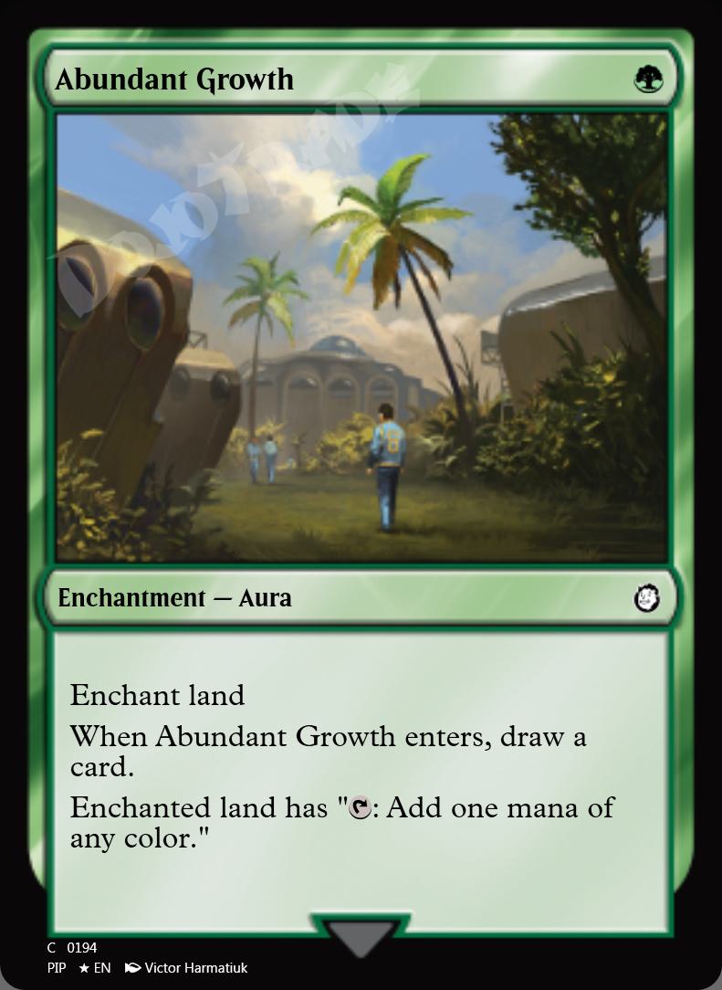 Abundant Growth FOIL