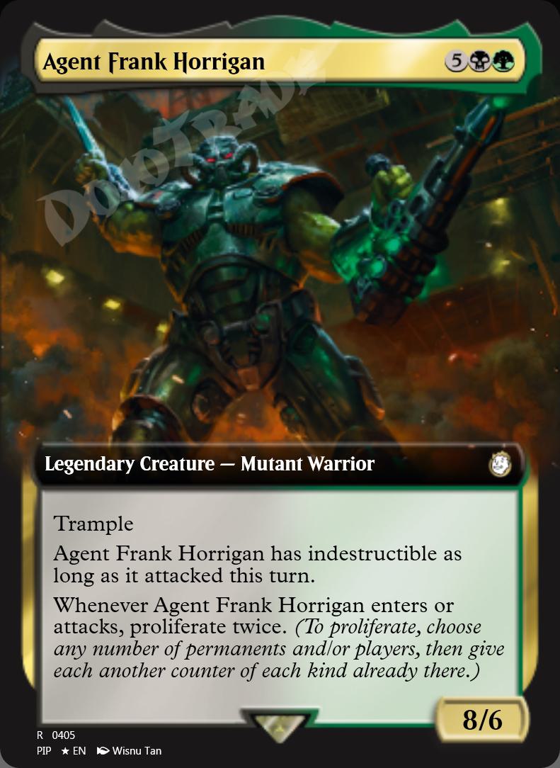 Agent Frank Horrigan (Extended Art) FOIL