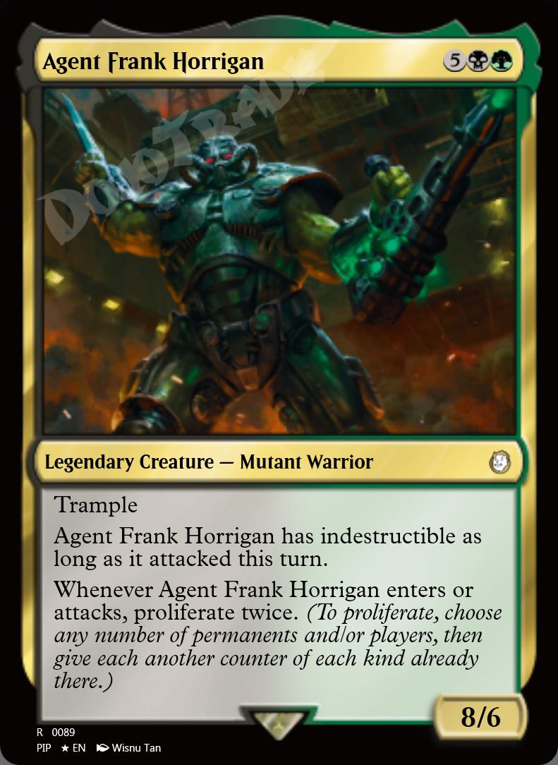 Agent Frank Horrigan FOIL