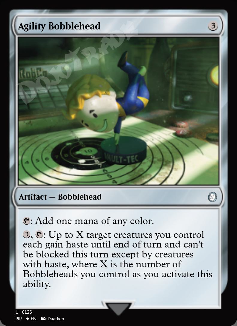 Agility Bobblehead FOIL