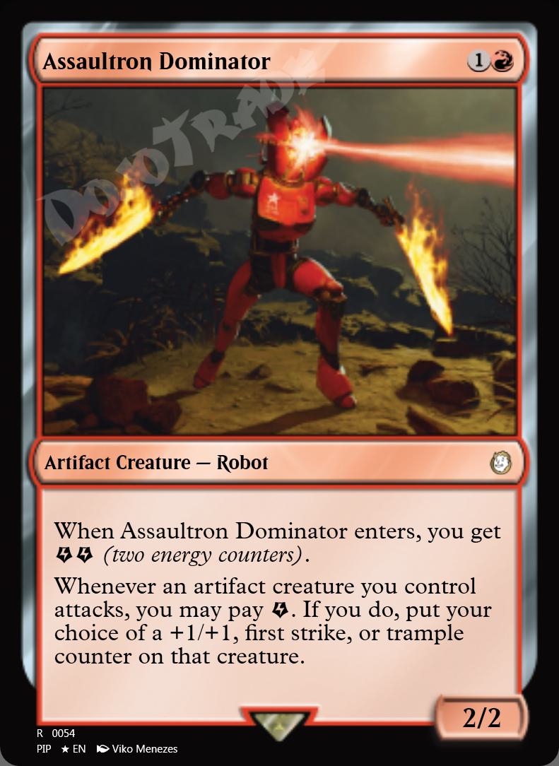 Assaultron Dominator FOIL