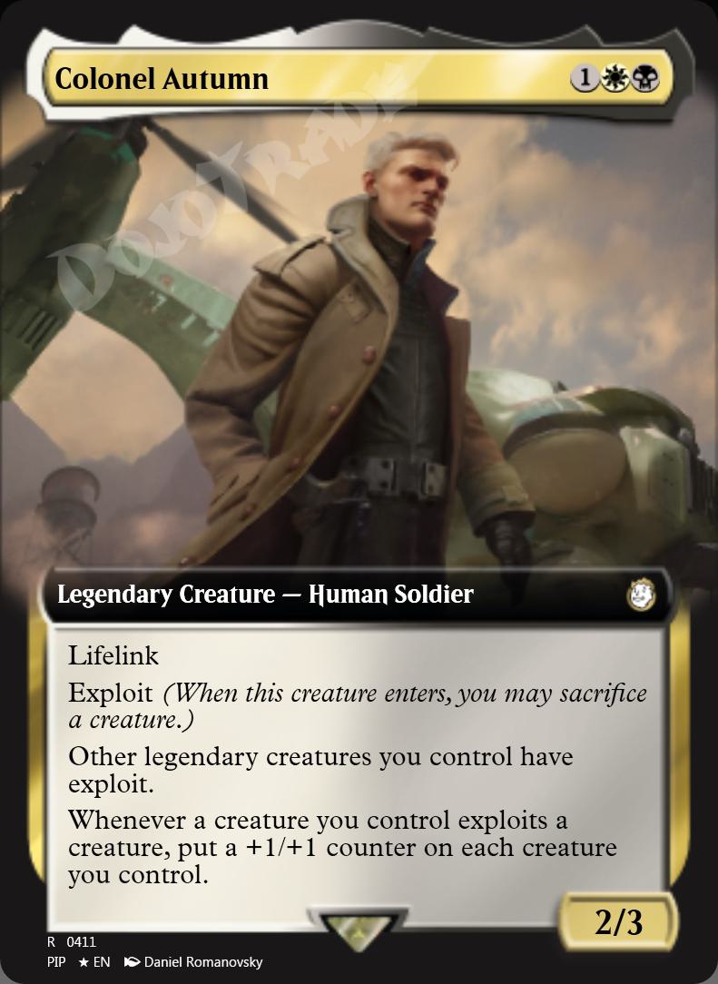 Colonel Autumn (Extended Art) FOIL