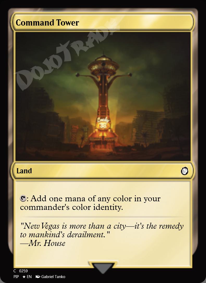 Command Tower FOIL