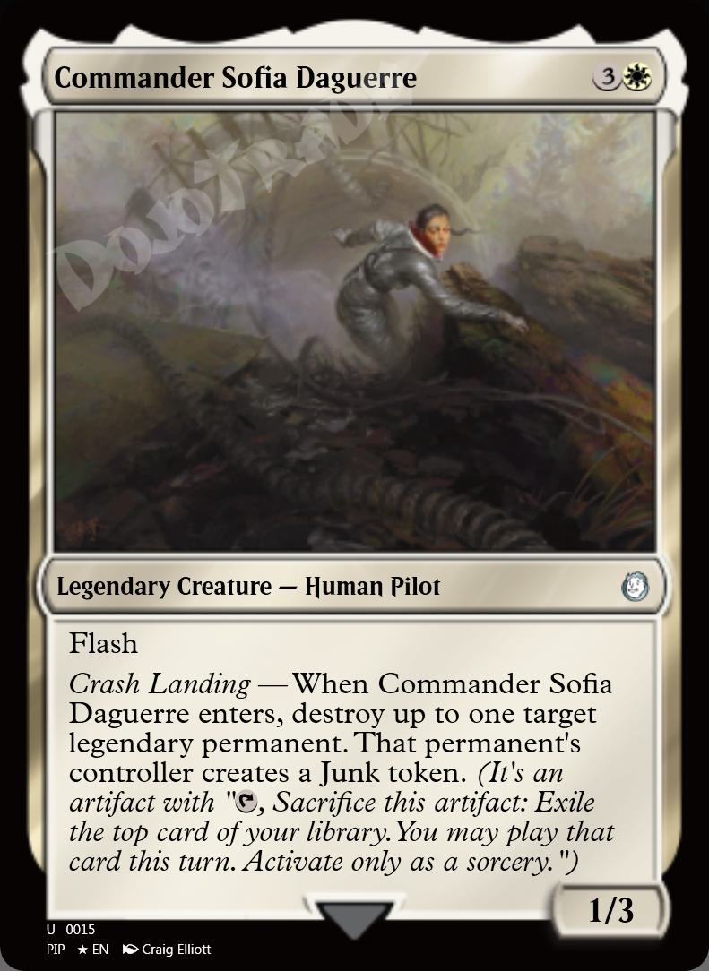 Commander Sofia Daguerre FOIL