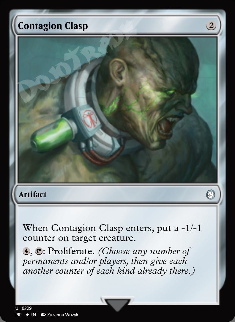 Contagion Clasp FOIL