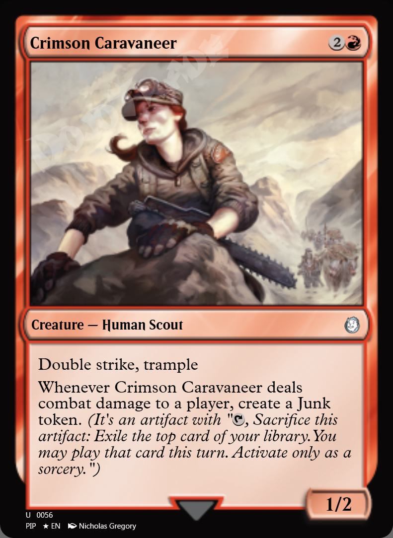 Crimson Caravaneer FOIL