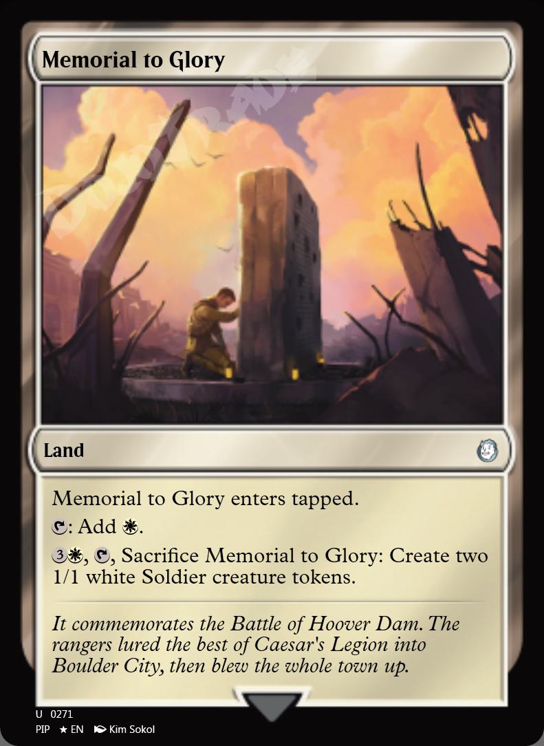 Memorial to Glory FOIL