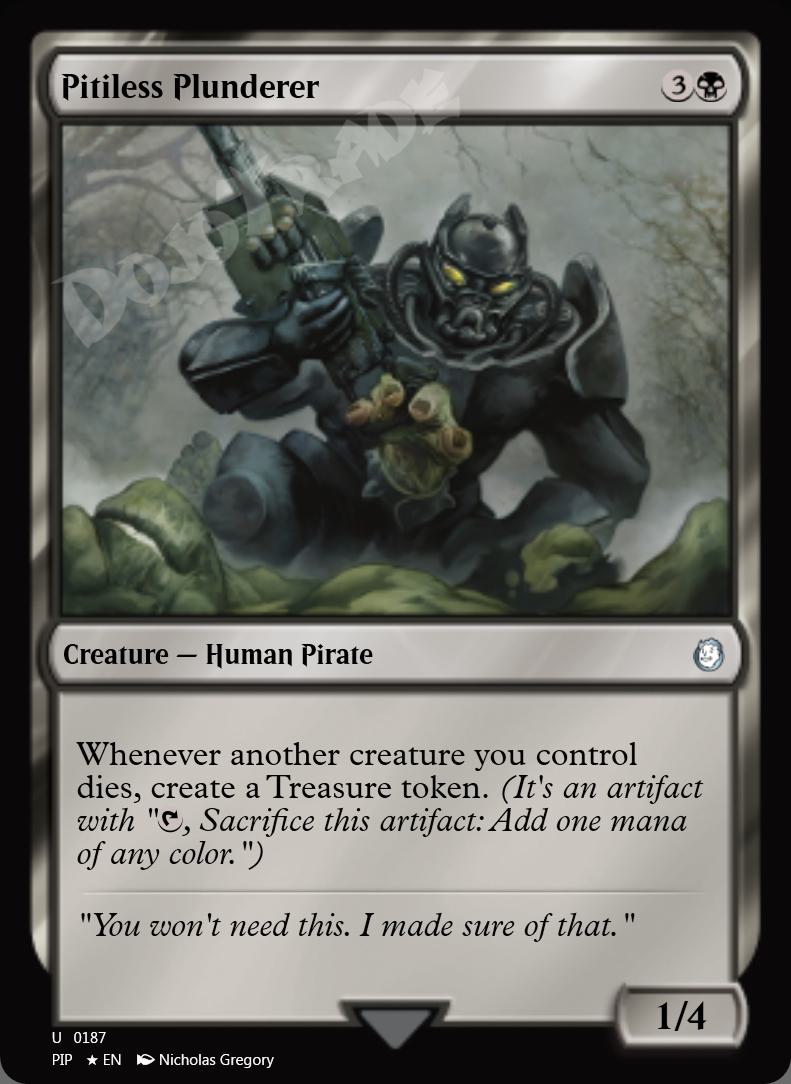 Pitiless Plunderer FOIL