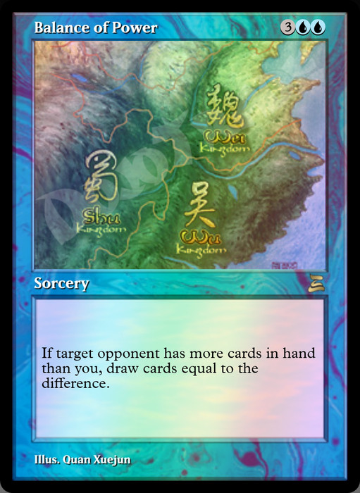 Balance of Power FOIL