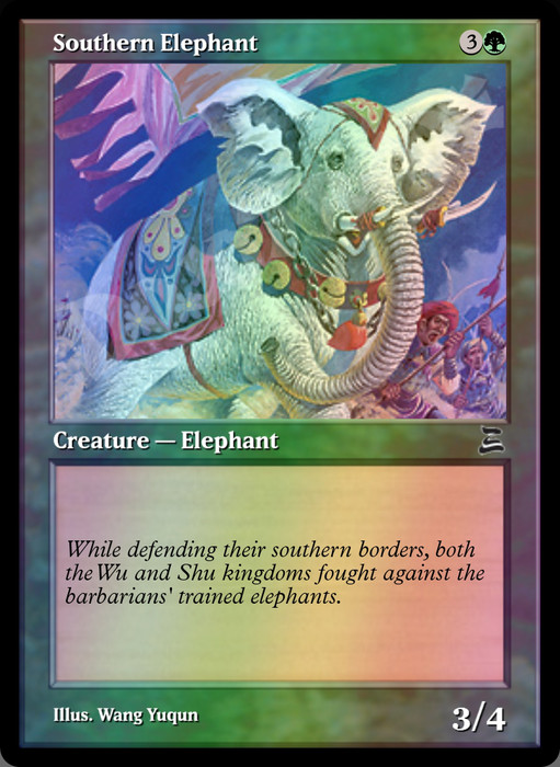 Southern Elephant FOIL