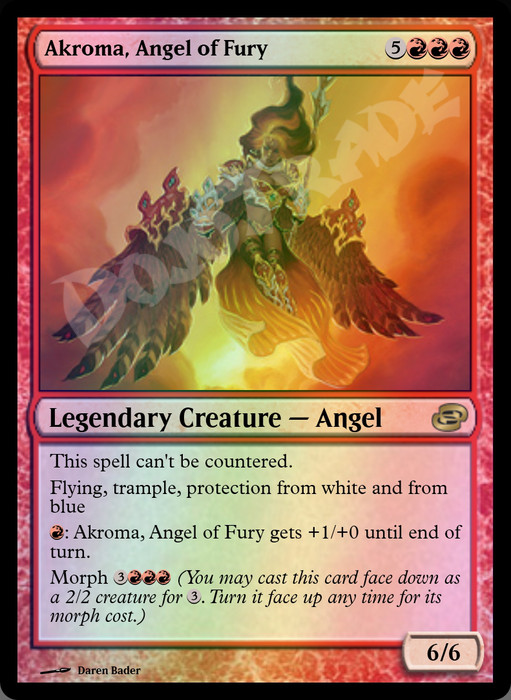 Akroma, Angel of Fury FOIL