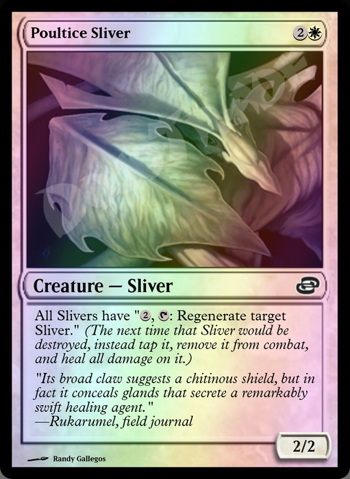 Poultice Sliver FOIL