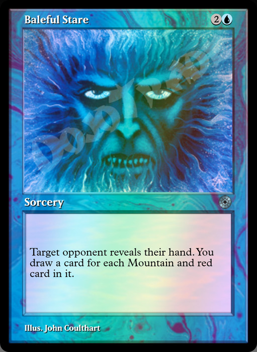 Baleful Stare FOIL