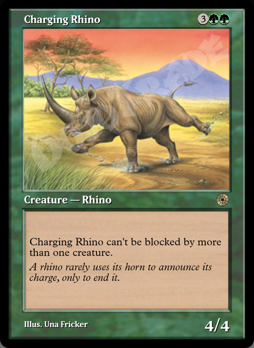 Charging Rhino