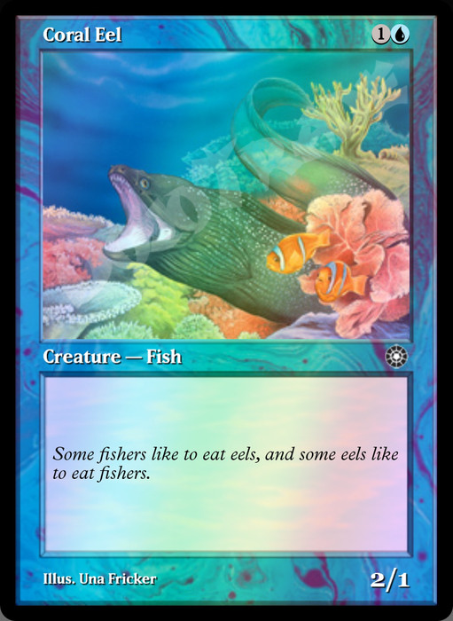 Coral Eel FOIL