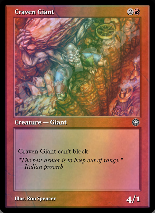 Craven Giant FOIL