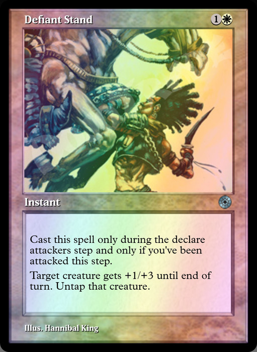 Defiant Stand FOIL