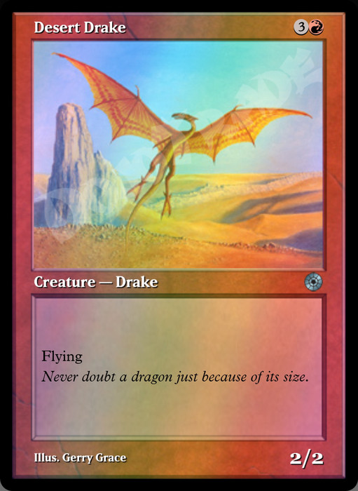 Desert Drake FOIL