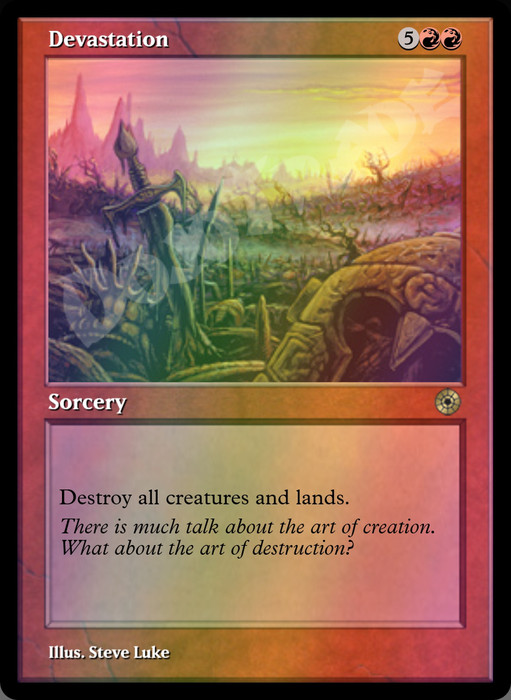 Devastation FOIL