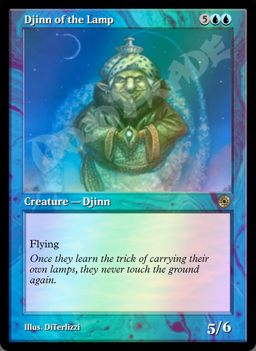 Djinn of the Lamp FOIL