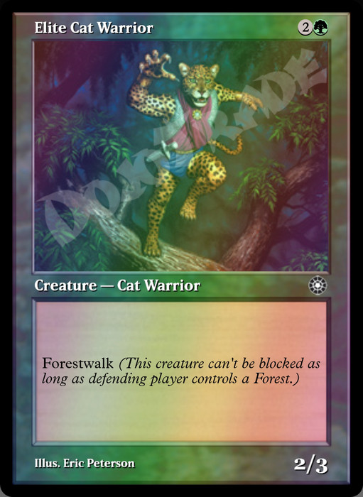 Elite Cat Warrior FOIL