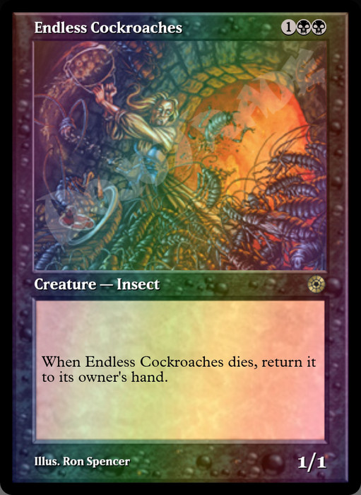 Endless Cockroaches FOIL