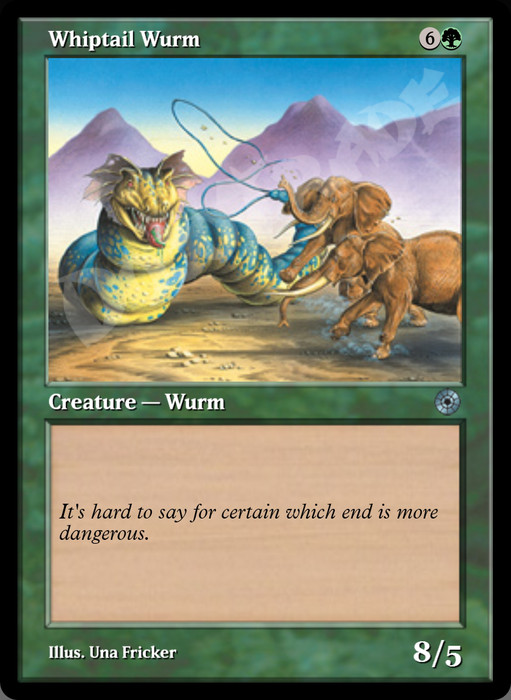 Whiptail Wurm