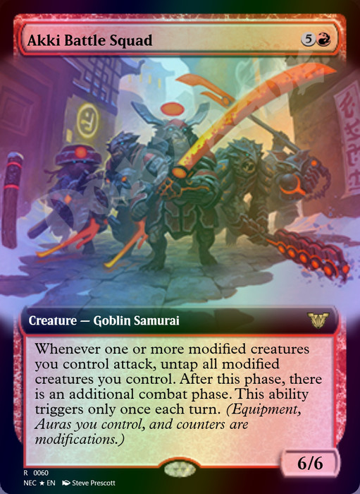 Akki Battle Squad FOIL