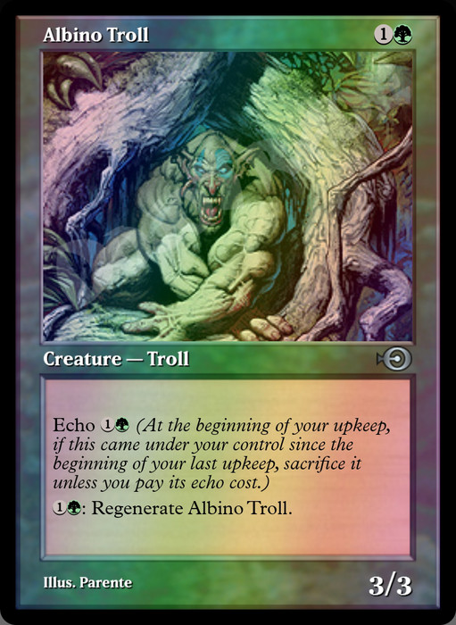 Albino Troll FOIL