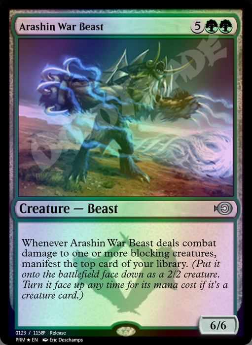 Arashin War Beast FOIL