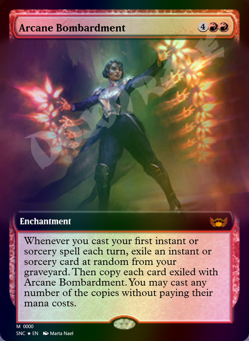 Arcane Bombardment FOIL