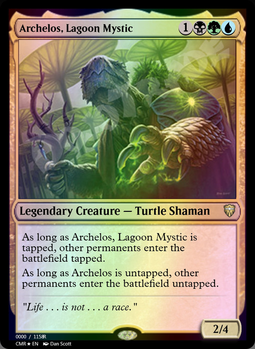 Archelos, Lagoon Mystic FOIL