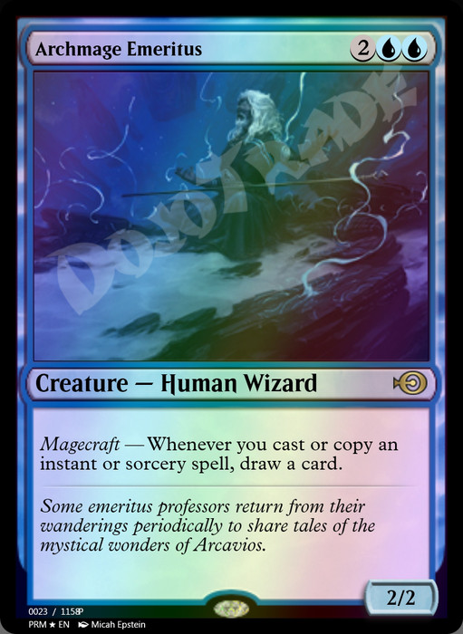 Archmage Emeritus (Bundle) FOIL